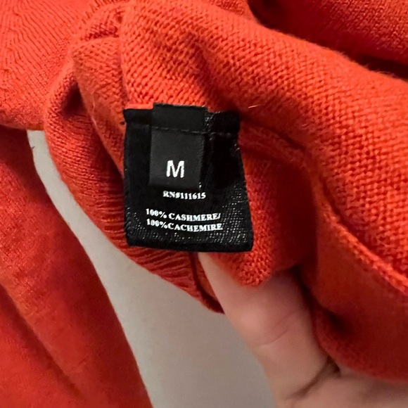 Robert Rodriguez Cashmere Cardigan Sweater- Red- Size M - Picture 7 of 14